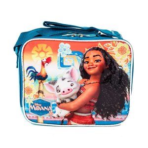 Disney Moana Lunch Box Girls Kids School Insulated Lunch Bag Blue